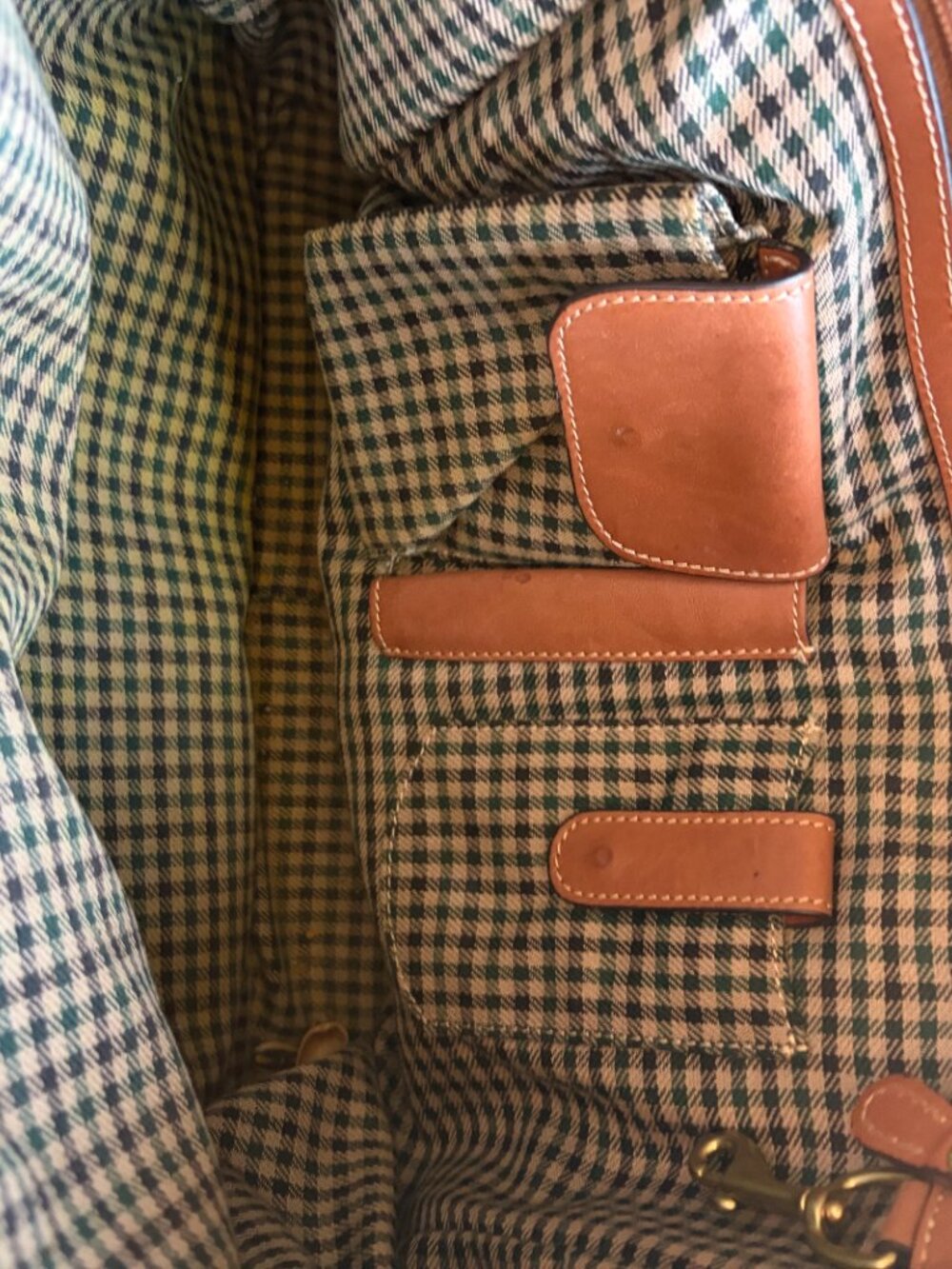 Ghurka Original Heritage D-Ring Hunter Green Pebble Leather Tote Bag exc - Picture 11 of 14